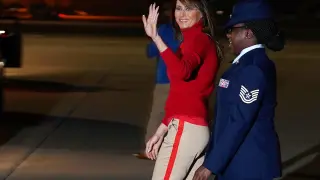 Melania Trump en su visita a África.