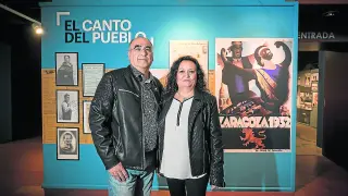 Juan Labrador y Nati Brivián han coordinado las sesiones de jota en el Pilar y en el Certamen.