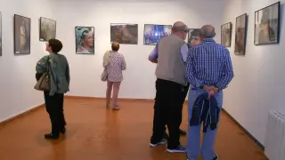 La exposición se puede visitar en la sala Tarazona Foto.
