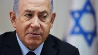 Netanyahu, durante el homenaje a las víctimas de Pittsburgh