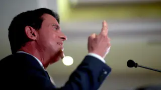 El exprimer ministro francés y aspirante a la Alcaldía de Barcelona, Manuel Valls.