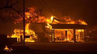 Incendio en Paradise (California).