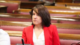 La senadora del PP por Teruel Raquel Clemente.