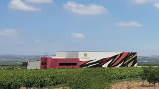 Instalaciones de Bodem, la nueva bodega de la D. O. Cariñena, situada en Almonacid de la Sierra