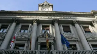 Sede de la DPZ en la plaza de España de Zaragoza