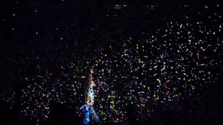 Imagen del último concierto de la gira 'A head full of dreams' compartida por Coldplay desde su blog