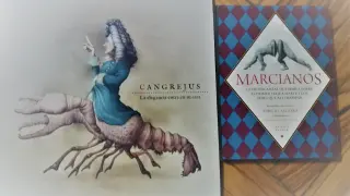 El disco de Cangrejus y el libro Marcianos de Sergio Algora y Óscar Sanmartin