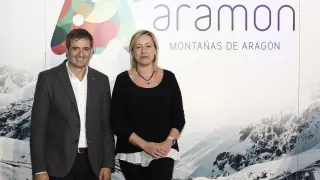 Antonio Gericó y Marta Gastón, este jueves en la presentación de la temporada.