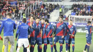 Partido entre el Huesca y el Athletic de Bilbao