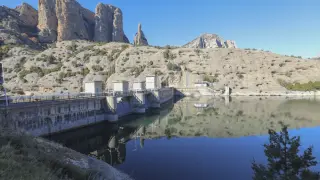 Casi el 90% del agua que llega a la red de Huesca procede del embalse de Vadiello, que ahora está al 85% de capacidad