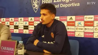 Álex Muñoz, Real Zaragoza: "Tenemos capacidad para dar la vuelta a esta situación"
