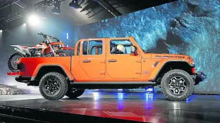 El nuevo Gladiator, un 'pick up' para el grupo de Fiat, Jeep y Chrysler.