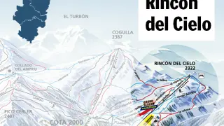 Fallece un vecino de Zaragoza tras sufrir una caída mientras esquiaba en Cerler