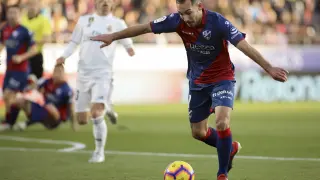 Ferreiro, el jugador más utilizado por la SD Huesca en su año mágico