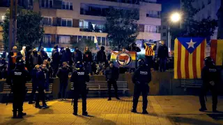 Boicotean un acto de Vox en Barcelona.