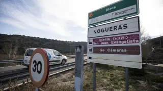 El pueblo de Nogueras en la Comarca del Jiloca.