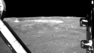 Imagen del aterrizaje del módulo Chang'e 4