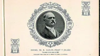 El turolense Carlos Prast Julián, fundador de la confitería madrileña Prast, 'hogar' del ratoncito Pérez.