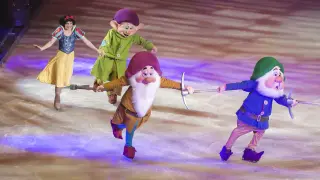 El espectáculo 'Disney On Ice' en el pabellón Príncipe Felipe de Zaragoza en 2014