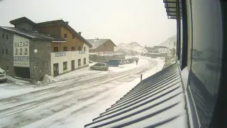 Nieve en el Pirineo aragonés