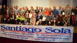 Premiados en la Gala del Triatlón celebrada en Tarazona