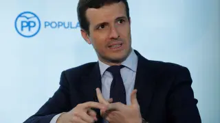 El líder del PP, Pablo Casado.