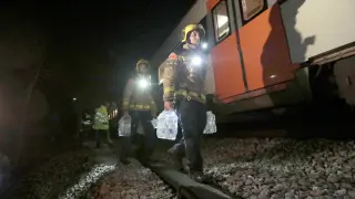 Accidente ferroviario en Barcelona