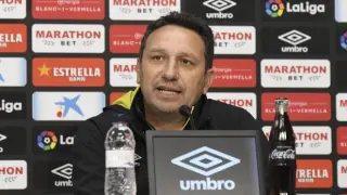 Eusebio Sacristán, entrenador del Girona.