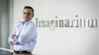 El director general de Imaginarium en las instalaciones de Plaza