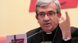 El secretario general de la Conferencia Episcopal Española, Luis Argüello.