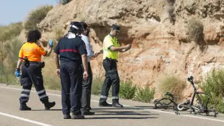Los atropellos con dos fallecidos, como el ocurrido en Botorrita y del que fueron víctimas dos ciclistas, se podrán castigar con seis años de cárcel.
