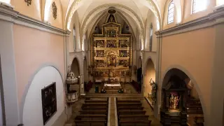 Fotos del Altar mayor de la Iglesia de San Miguel de los Navarros en Zaragoza