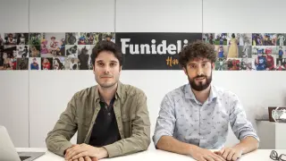Carlos Larraz y Toño Escartín son los fundadores de Funidelia.