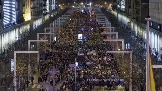 Manifestación Zaragoza 8M