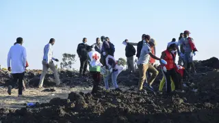 Accidente aéreo en Etiopía.