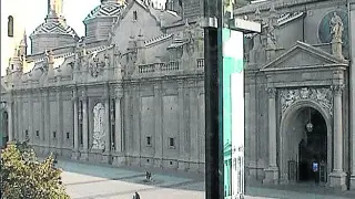 Imagen congelada plaza del pilar