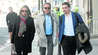 Mayte Pérez, Juan Antonio Sánchez Quero y Darío Villagrasa