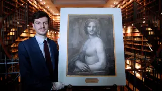 Leonardo desnudó a La Gioconda.
