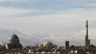 Yazd (Irán), una de las ciudades por las que pasaba la Ruta de la Seda.