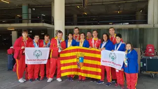 Aragón triunfa en los Special Olympics de Abu Dabi.