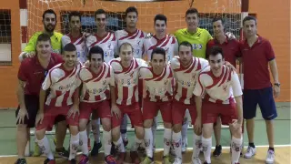 Formación del Zarapak Tauste de Tercera División de fútbol sala