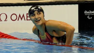 María Delgado, una de las deportistas nominadas, en los Juegos de Río de Janeiro.
