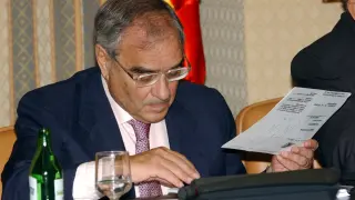 El exministro y exdiputado del PP, Rodolfo Martín Villa, en una imagen de archivo.