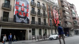 'Haz que pase', el lema de la campaña electoral del PSOE.