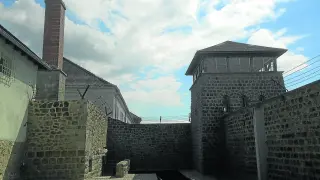 El campo de concentración de Mauthausen.