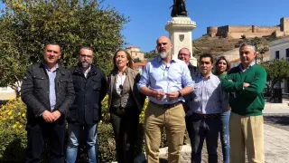 Candidatos de Vox piden un "trato justo" a la figura de Hernán Cortés.