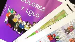 'Dolores y Lolo', el nuevo cómic que presenta la aragonesa Mamen Moreu en Barcelona Cómic
