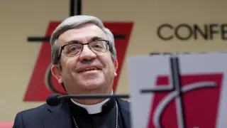 El secretario general de la Conferencia Episcopal Española (CEE), Luis Argüello
