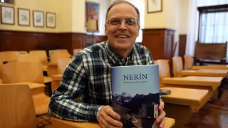 Rafael Latre, coordinador del libro colectivo 'Nerín. Historias compartidas'.
