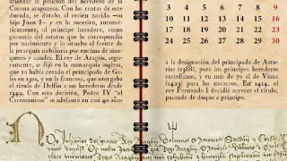 Junio, en el calendario editado por el Gobierno de Aragón